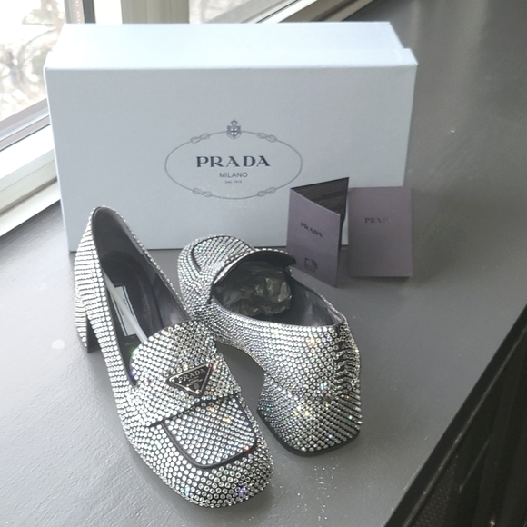 PRADA Crystal Loafers - Picture 13 of 16